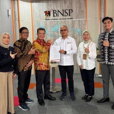 LSP AREA KANTONGI LISENSI UNTUK GELAR SERTIFIKASI JARAK JAUH