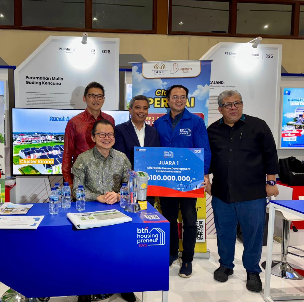 Infiniti Realty, Pengembang Terbaik BTN Housingpreneur 2025