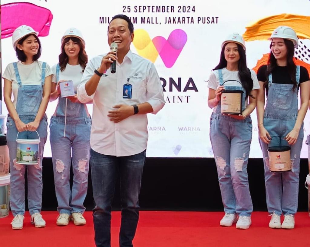INOVASI TERBARU SARANA JAYA, LUNCURKAN CAT WARNA JAYA PAINT